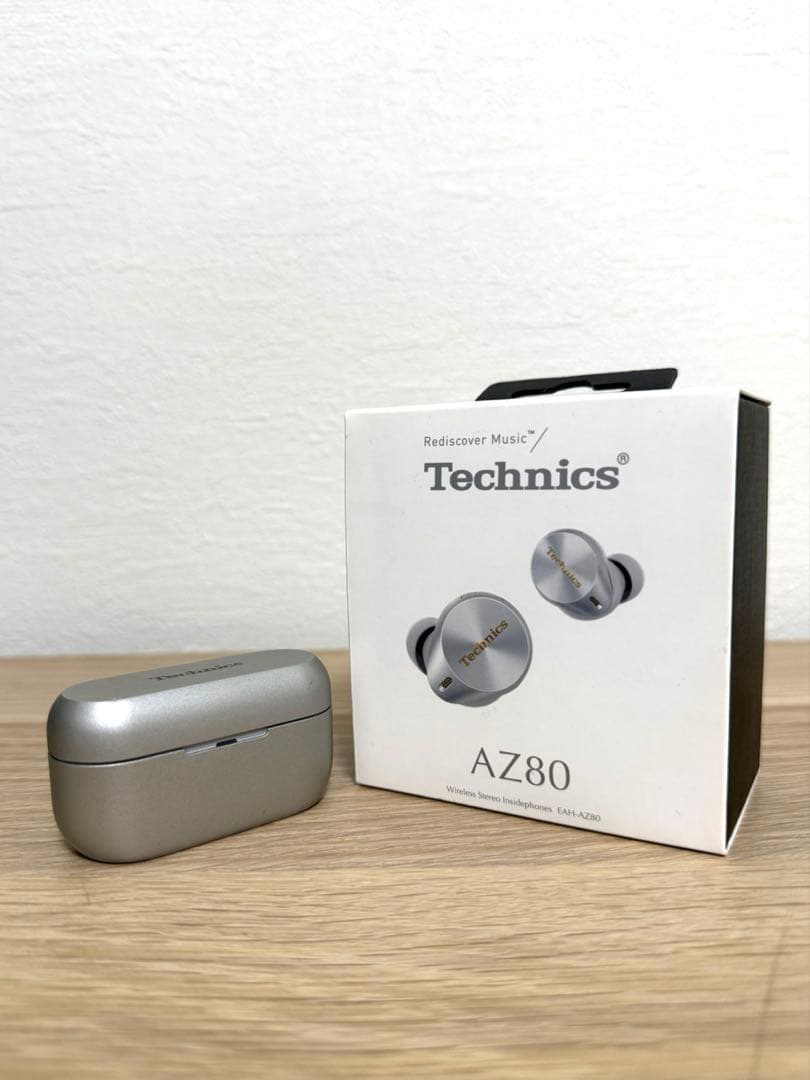 Technics AZ80 ワイヤレスイヤホン　左音量わずかに小　動作確認済