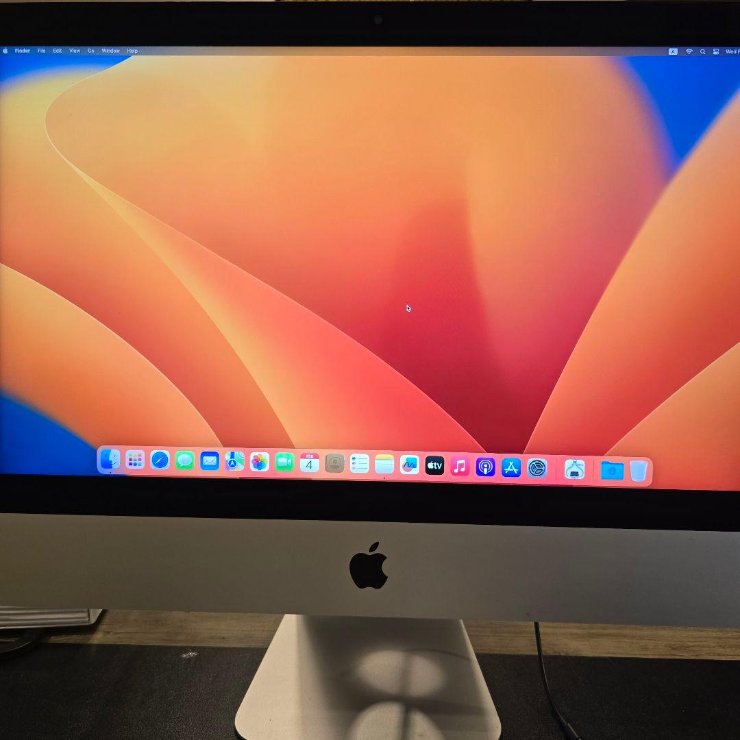 iMac 2017 21.5型 4K i5/16GB/SSD256GB
